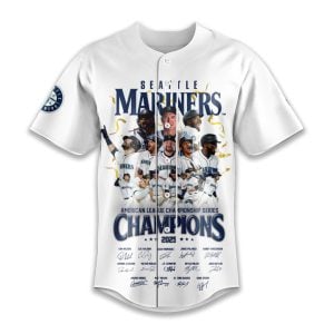 Mariners 2025 ALCS Champions Baseball Jersey