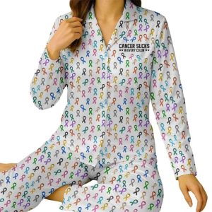 Cancer Sucks In Every Color Pajama Set3