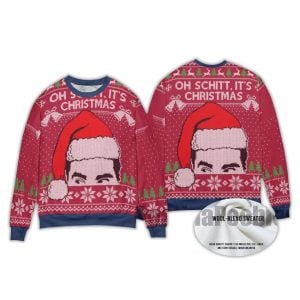 2025 Oh Schitt It's Christmas Ugly Sweater 2 Oh Schitt Its Christmas Ugly Sweater2