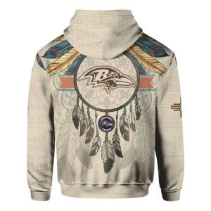 Ravens Native American Heritage Month 2025 Hoodie 1 Ravens Native American Heritage Month 2025 Hoodie 2