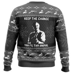 2025 Keep the Change Yah Filthy Animal Home Alone Ugly Christmas Sweater 1 Keep the Change Yah Filthy Animal Home Alone Ugly Christmas Sweater1