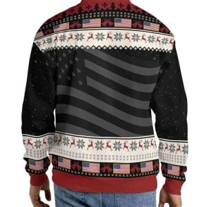 2025 Charlie Kirk Freedom Ugly Sweater1