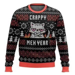 Crappy Meh Year Ugly Christmas Sweater