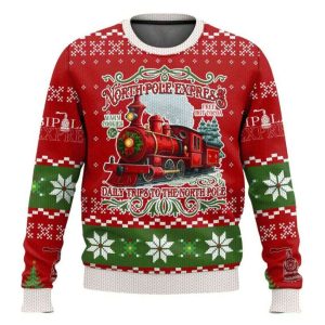 The Polar Express Ugly Christmas Sweater