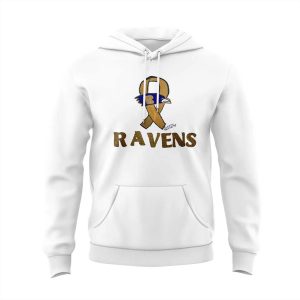 2025 Ravens Crucial Catch Sunny Strong Hoodie