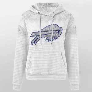 Rivalries Cold Front Buffalo Women Waffle Hoodie1