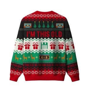 2025 I'm This Old Vintage Ugly Christmas Sweater 1 Im This Old Vintage Ugly Christmas Sweater1