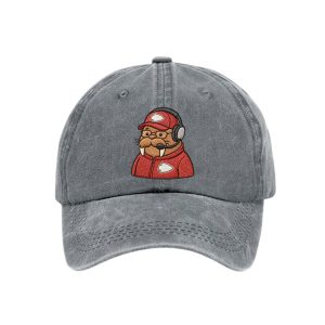 Andy Reid Football Coach Cartoon Print Hat1