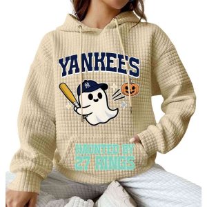 2025 Yankees Haunted By 27 Rings Waffle Hoodie 2 2025 Yankees Haunted By 27 Rings Waffle Hoodie2