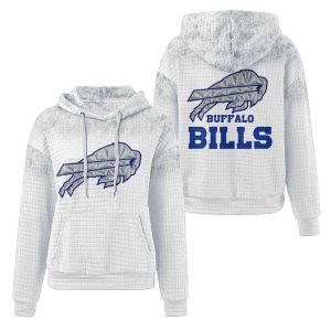Rivalries Cold Front Buffalo Women Waffle Hoodie