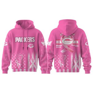2025 Packers Breast Cancer Awareness Month Hoodie