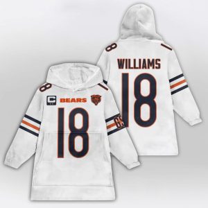 2025 Williams 18 Captain Bears Blanket Hoodie