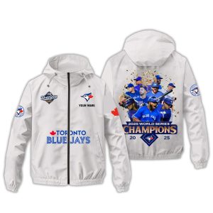 Blue Jays World Series Champs 2025 Outdoor Jacket 2 Blue Jays World Series Champs 2025 Outdoor Jacket2