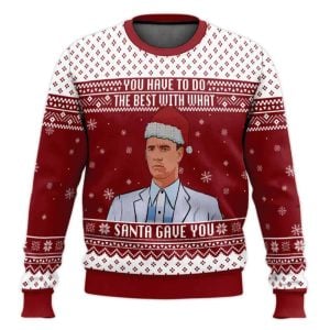 You Have To Do What The Best Forrest Gump Ugly Christmas Sweater
