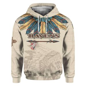 Ravens Native American Heritage Month 2025 Hoodie 1