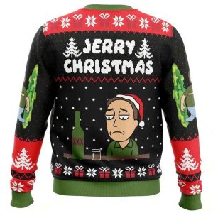 2025 Jerry Christmas Rick and Morty Ugly Christmas Sweater 1 Jerry Christmas Rick and Morty Ugly Christmas Sweater1