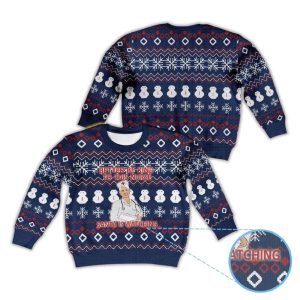 Better Be Kind To This Nurse Santa Is Watching Ugly Christmas Sweater 1 Better Be Kind To This Nurse Santa Is Watching Ugly Christmas Sweater1