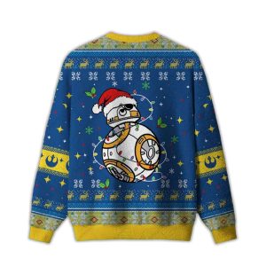 2025 BB-8 Christmas Ugly Christmas Sweater 1 BB 8 Christmas Ugly Christmas Sweater1