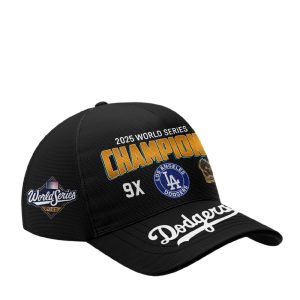 2025 Dodgers 9X World Series Champions Cap 3 2025 Dodgers 9X World Series Champions Cap3