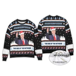 Trump 2025 It’s Beginning To Look A Lot Like You Miss Me Ugly Christmas Sweater
