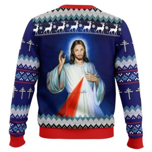 Jesus I Trust In You Ugly Christmas Sweater1
