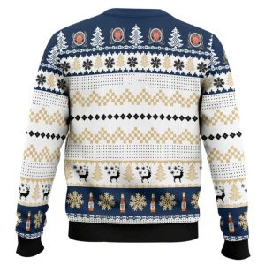 Miller Lite Drunk Ugly Christmas Sweater1