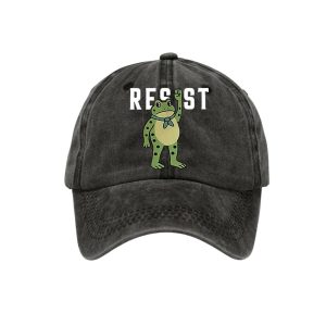 Unisex Portland Frog Resist Print Hat 1 Unisex Portland Frog Resist Print Hat1