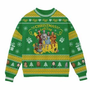 Christmas In The Wizard of Oz Ugly Sweater1