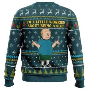 2025 I'm a Little Worried King Of The Hill Ugly Christmas Sweater 1 Im a Little Worried King Of The Hill Ugly Christmas Sweater1