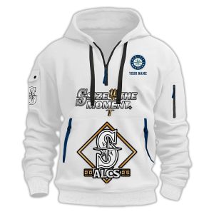 Mariners Seize The Moment ALCS 2025 Champions Quarter Zip Hoodie3