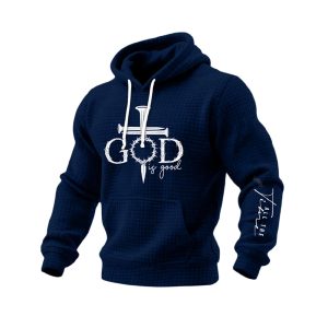 God Is Good All The Time Waffle Hoodie 4 God Is Good All The Time Waffle Hoodie4