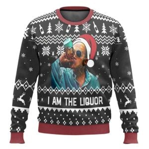 Jim Lahey I Am The Liquor Ugly Christmas Sweater