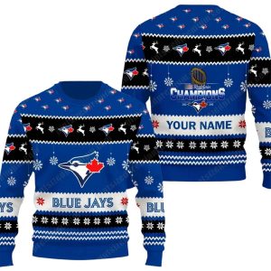 Blue Jays 2025 World Series Champions Ugly Sweater