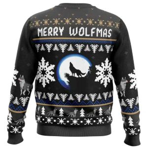 2025 Merry Wolfmas Wolf Ugly Christmas Sweater 1 Merry Wolfmas Wolf Ugly Christmas Sweater1
