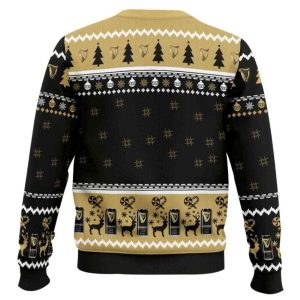 Guinness Merry Kissmyass Ugly Christmas Sweater1