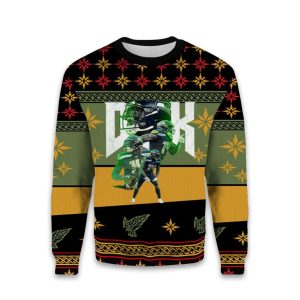 DK Metcalf Seahawks Christmas Ugly Sweater