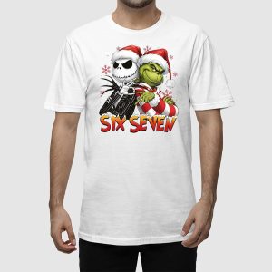 Jack Skellington Grnch Six Seven Christmas Shirt 2