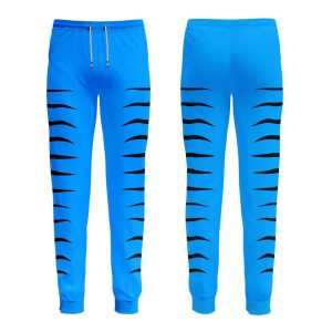 2025 Halloween Blue Tiger Cosplay Hoodie 3