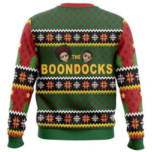 2025 Robert Jebediah Freeman The Boondocks Ugly Christmas Sweater 1 Robert Jebediah Freeman The Boondocks Ugly Christmas Sweater1