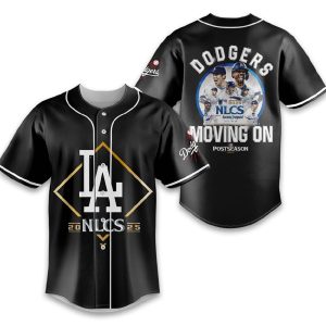 2025 Dodgers NLCS Moving On Baseball Jersey2