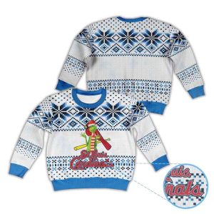 Cardinals Grnch Ugly Christmas Sweater1