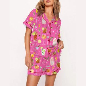 Cocktail Cheers To The Freakin Weekend Pajama Set