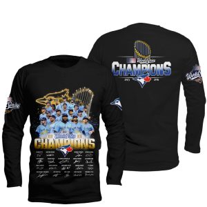 Blue Jays World Series Champions 2025 Long Slevee Shirt 3 Blue Jays World Series Champions 2025 Long Slevee Shirt
