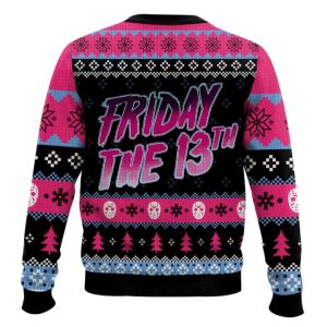 Jason Voorhees You Slay My Heart Ugly Christmas Sweater1
