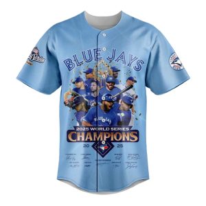 2025 Blue Jays World Series Champions Baseball Jersey