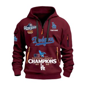 Dodgers World Series National League Champions 2025 Hoodie3