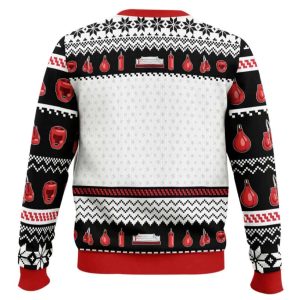 Boxing Head Hunter Ugly Christmas Sweater1