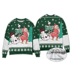 2025 Snowman Santa Twerking Christmas Ugly Sweater 3 Snowman Santa Twerking Christmas Ugly Sweater3