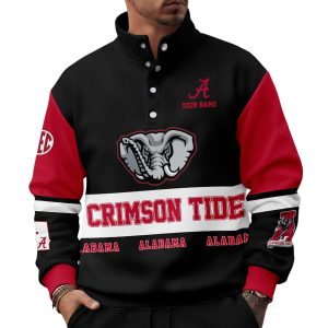 Personalized Alabama Western Style Sweater With Buckles2