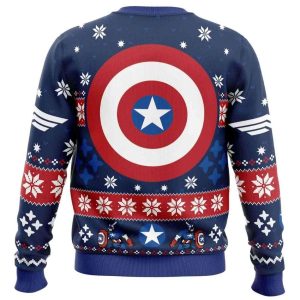 Winter Soldier Captain America Marvel Ugly Christmas Sweater1